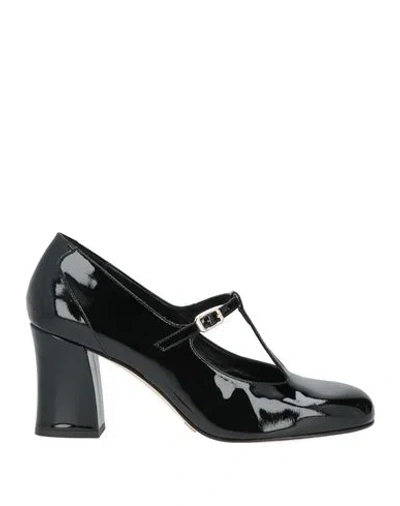 Zinda Woman Pumps Black Size 9 Leather