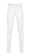 Zinga Women's Carla Leather Legging In White In White