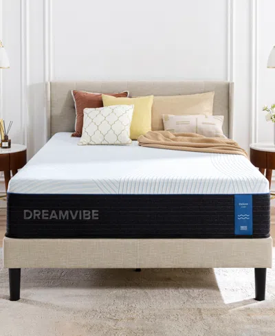 Zinus Dreamvibe Deluxe 13" Hybrid Medium Plush Tight Top Mattress In A Box, Queen In Transparent
