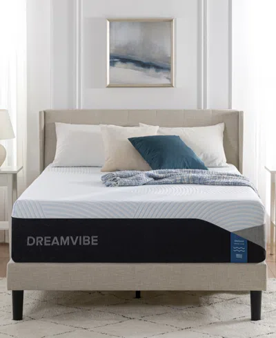 Zinus Dreamvibe Deluxe 13" Medium Firm Tight Top Mattress In A Box, Queen In Transparent