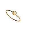 Ziolla Designs Men's Gold / Pink / Purple Brunella Gold Plated Bangles
