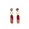 Ziolla Designs Women's Red / Gold Cally Red And Gold