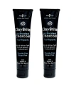Zion Health Claybrite Activated Charcoal Toothpaste Set Of 2 Pack, 8oz