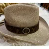 ZIPPITY DO DAH LUXURY-INSPIRED HATBAND WITH ROUND CONCHO DETAIL IN BROWN