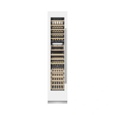 Zline 18 In. 9.0 Cu. Ft. Triple Zone 68 Bottle Hinge Column Wine Cooler In Stainless Steel