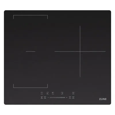 Zline 24 In. Induction Cooktop With Anti-scratch Glass And 3 Elements