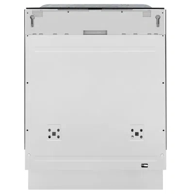 Zline 24 In. Monument Series 3rd Rack Top Touch Control Dishwasher In Custom Panel Ready With Stainless St