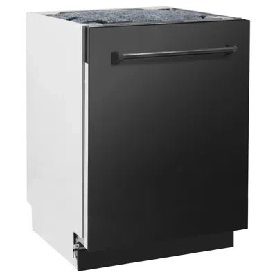 Zline 24 In. Tallac Series 3rd Rack Tall Tub Dishwasher, 51dba In Stainless Steel