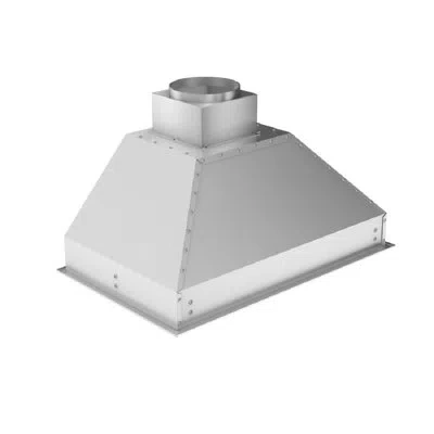 Zline 28" Ducted Island Mount Range Hood Insert In Stainless Steel (721i-28)