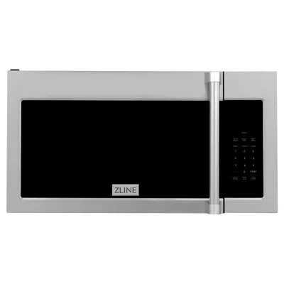 Zline 30 In. 1.5 Cu. Ft. Over-the-range Convection Microwave Oven With Traditional Handle And Sensor Cooki In Stainless Steel