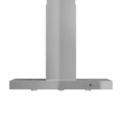 Zline 30 In. Convertible Vent Island Mount Range Hood In Stainless Steel