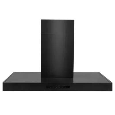 Zline 30 In. Convertible Vent Wall Mount Range Hood In Black Stainless Steel