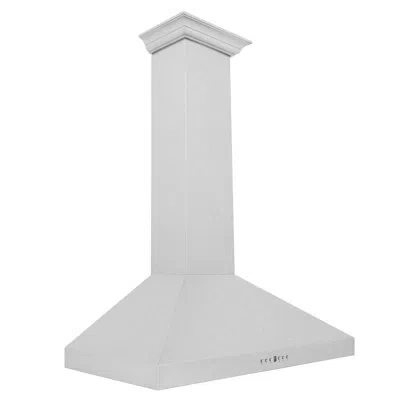 Zline 30 In. Convertible Vent Wall Mount Range Hood In Satin Stainless Steel (8kl3s-30)