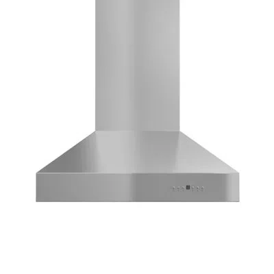 Zline 30 In. Professional Convertible Vent Wall Mount Range Hood In Stainless Steel With Crown Molding (66