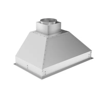 Zline 34" Ducted Island Mount Range Hood Insert In Stainless Steel (721i-34)