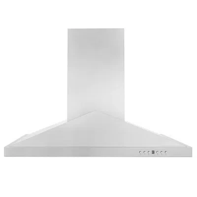 Zline 36 In. Convertible Vent Island Mount Range Hood In Stainless Steel (gl1i-36)