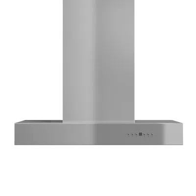 Zline 36 In. Ducted Outdoor Island Mount Range Hood In Stainless Steel (kecomi-304-36)