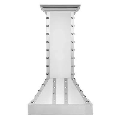 Zline 36 In. Ducted Vent Designer Series Wall Mount Range Hood (655-4ssss-36) In Satin Stainless Steel