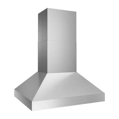 Zline 48 In. Island Mount Outdoor Grill Hood (goi1-48) In Stainless Steel