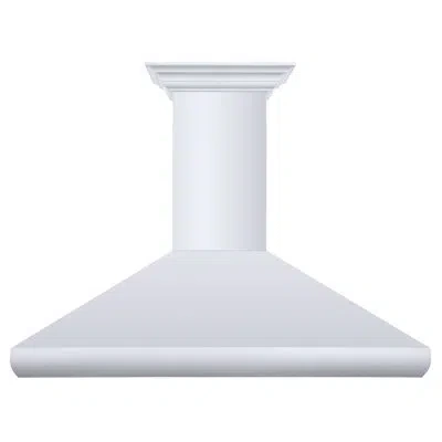 Zline 48 In. Professional Convertible Vent Wall Mount Range Hood In Stainless Steel With Crown Molding (58