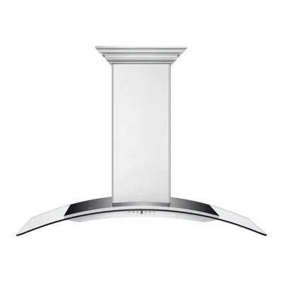 Zline 48 In.  Crownsound™ducted Vent Wall Mount Range Hood In Stainless Steel With Built-in Bluetooth