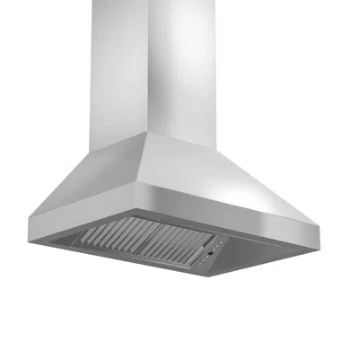 Zline 60" Professional Convertible Vent Wall Mount Range Hood In Stainless Steel (597-60)