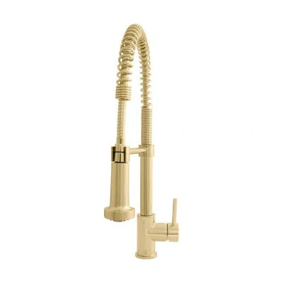 Zline Apollo Kitchen Faucet In Polished Gold