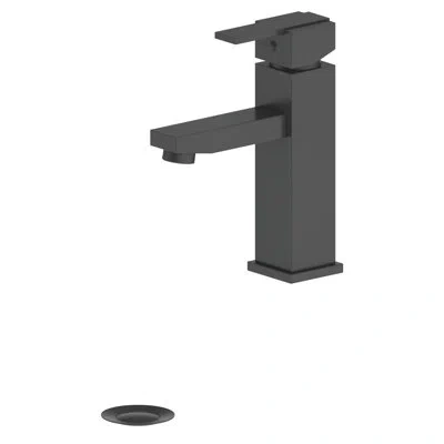Zline Autograph Edition Spooner Bath Faucet In Matte Black (spn-bf-mb) In Electric Matte Black