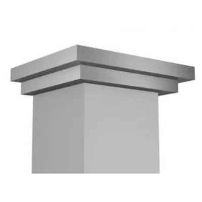 Zline Crown Molding Profile 4 For Wall Mount Range Hood (cm4-455/476/477/667/697) In Stainless Steel