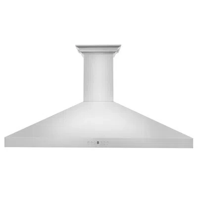 Zline Crownsound™ducted Vent Wall Mount Range Hood In Stainless Steel With Built-in Bluetooth Speakers