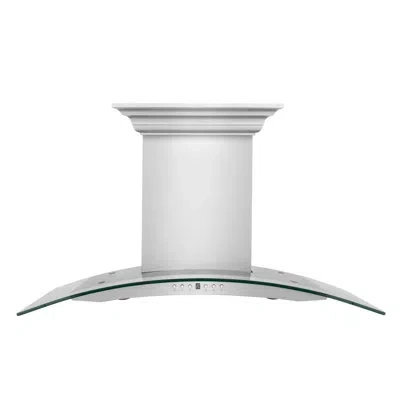 Zline Crownsound™ducted Vent Wall Mount Range Hood In Stainless Steel With Built-in Bluetooth Speakers