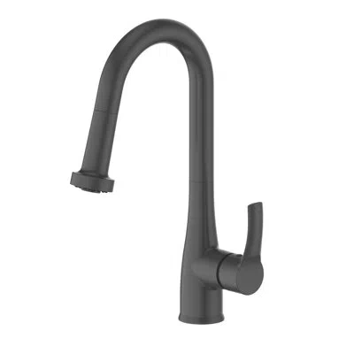 Zline Dali Kitchen Faucet In Matte Black