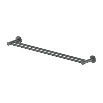 Zline El Dorado Double Towel Rail In Gun Metal