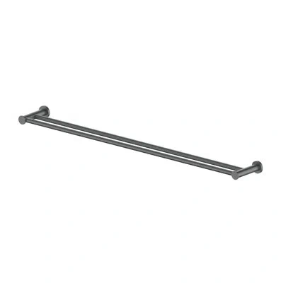 Zline Emerald Bay Double Towel Rail In Gun Metal