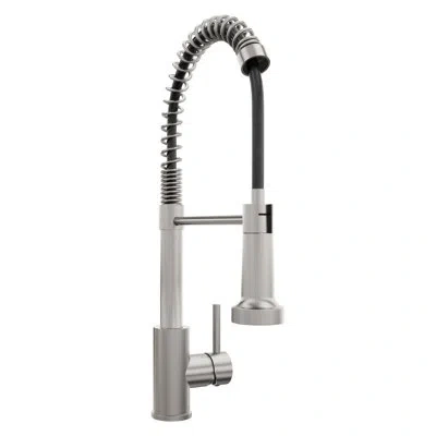 Zline Palisades Pull Down Spring Spray Wand Kitchen Faucet In Brushed Nickel
