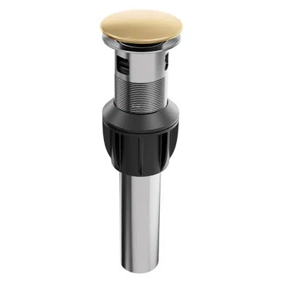 Zline Palisades Push Button Drain In Champagne Bronze