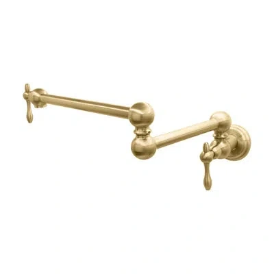Zline Rembrandt Pot Filler In Champagne Bronze (rem-fpf-cb)