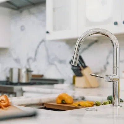 Zline Voltaire Kitchen Faucet In Chrome