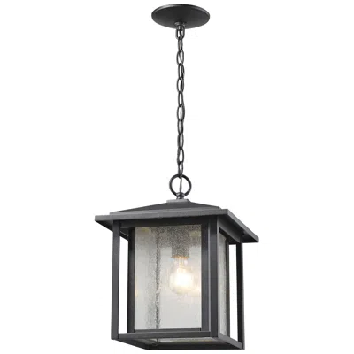 Z-lite 1 Light Outdoor In Black Finish