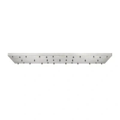Z-lite 23 Port Multi Point Canopy In Brushed Nickel