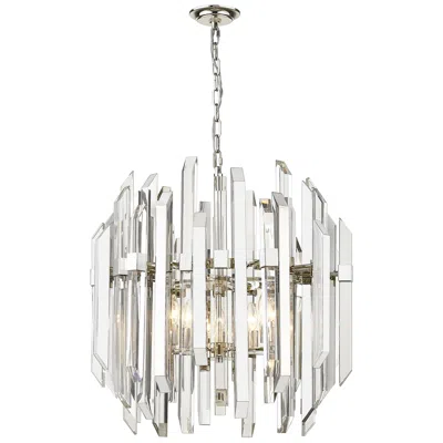 Z-lite 6 Light Pendant In Polished Nickel Finish