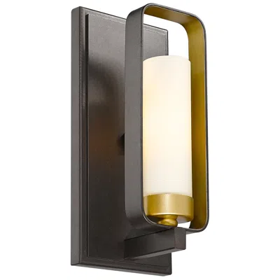 Z-lite Aideen By  Bronze Gold 4.5 Inch 1 Light Wall Sconce