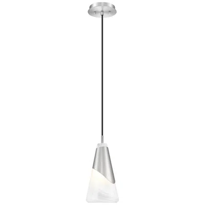 Z-lite Aimie By  Brushed Nickel 1 Light Pendant