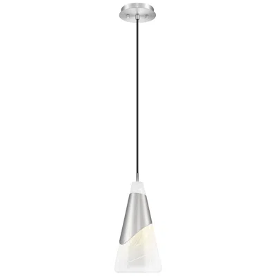Z-lite Aimie By  Brushed Nickel 1 Light Pendant