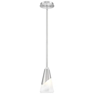 Z-lite Aimie By  Brushed Nickel 1 Light Pendant