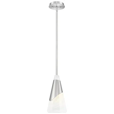 Z-lite Aimie By  Brushed Nickel 1 Light Pendant