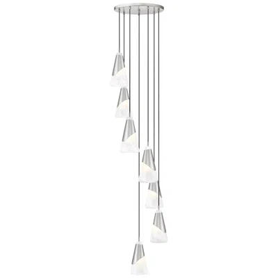 Z-lite Aimie By  Brushed Nickel 7 Light Chandelier