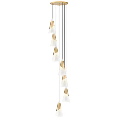 Z-lite Aimie By  Modern Gold 7 Light Chandelier