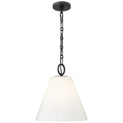 Z-lite Alaric By  Matte Black 14 Inch 1 Light Pendant