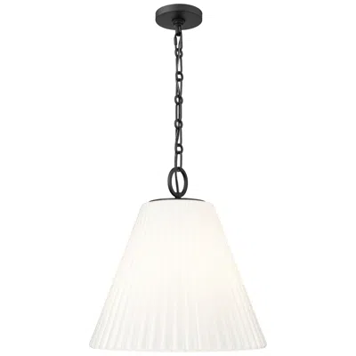 Z-lite Alaric By  Matte Black 18 Inch 3 Light Pendant